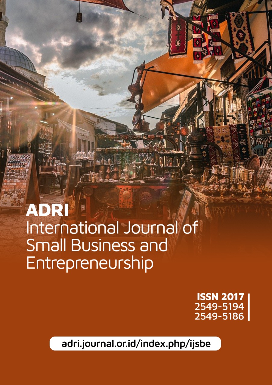 ADRI International Journal of Small Business and Entrepreneurship